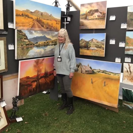 Louise Hansen at work